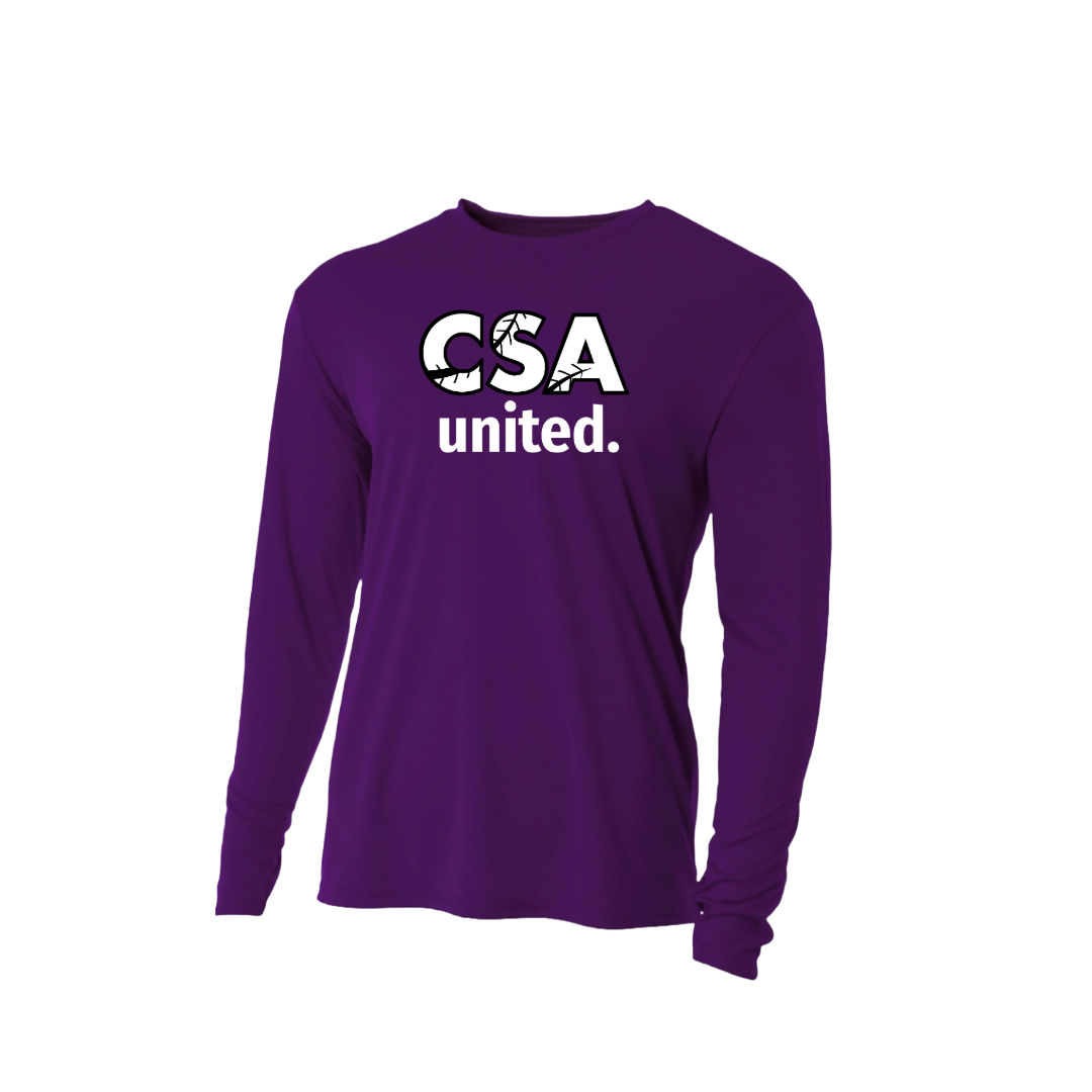 CSA United Youth Performance Long Sleeve T-Shirt