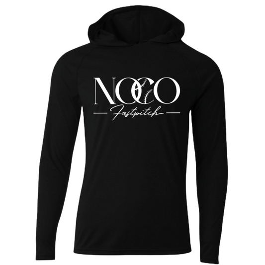 NOCO Fastpitch Light Weight Long Sleeve Performance w/ Hood