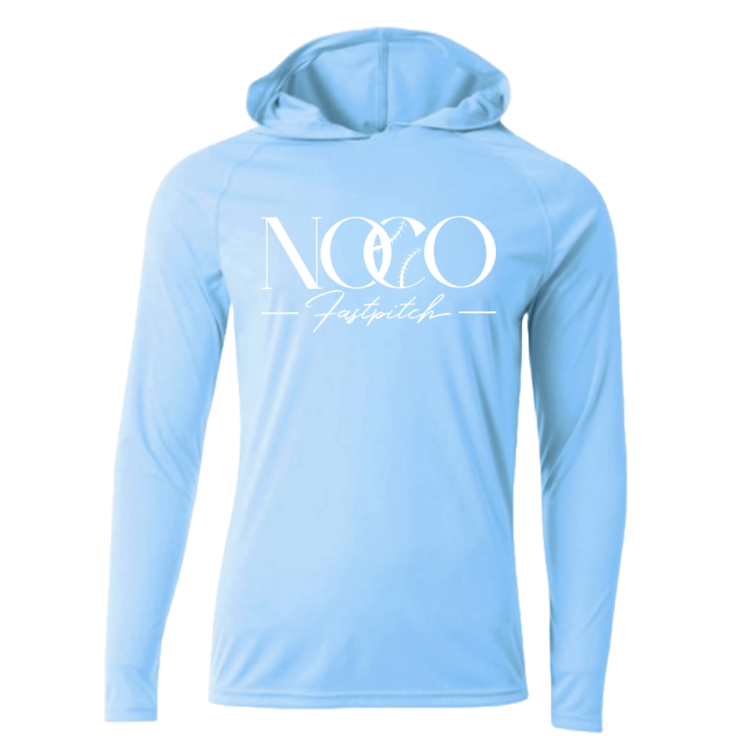 NOCO Fastpitch Light Weight Long Sleeve Performance w/ Hood