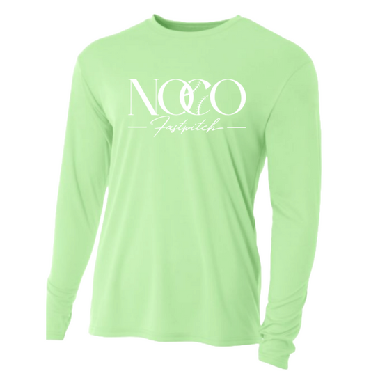NOCO Fastpitch Youth Performance Long Sleeve T-Shirt