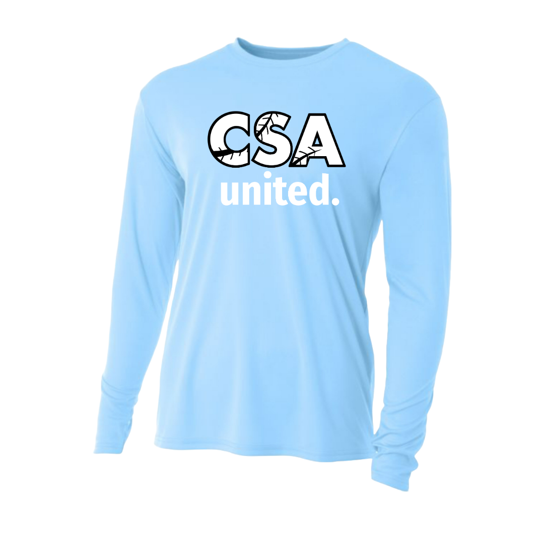 CSA United Light Weight Long Sleeve Performance T-Shirt
