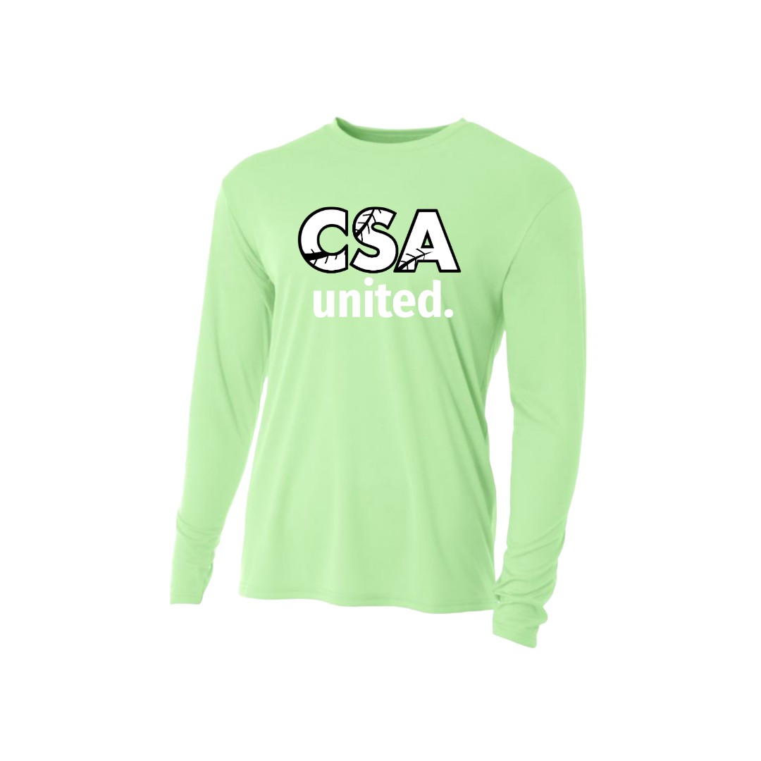 CSA United Youth Performance Long Sleeve T-Shirt
