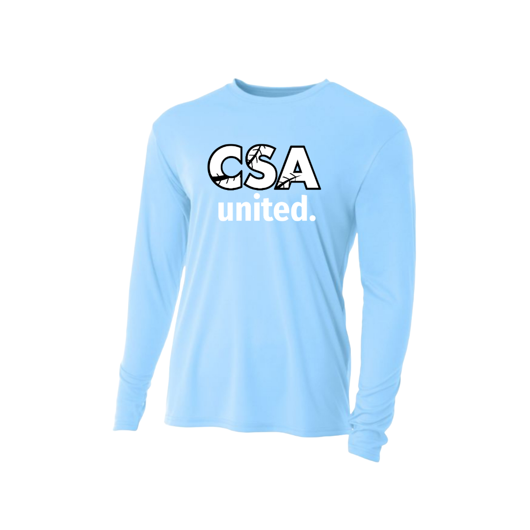 CSA United Youth Performance Long Sleeve T-Shirt